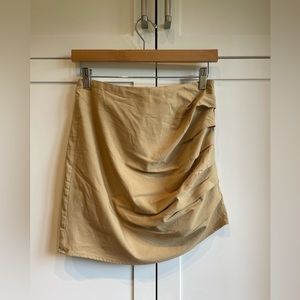 Forever 21 Ruched Mini Skirt